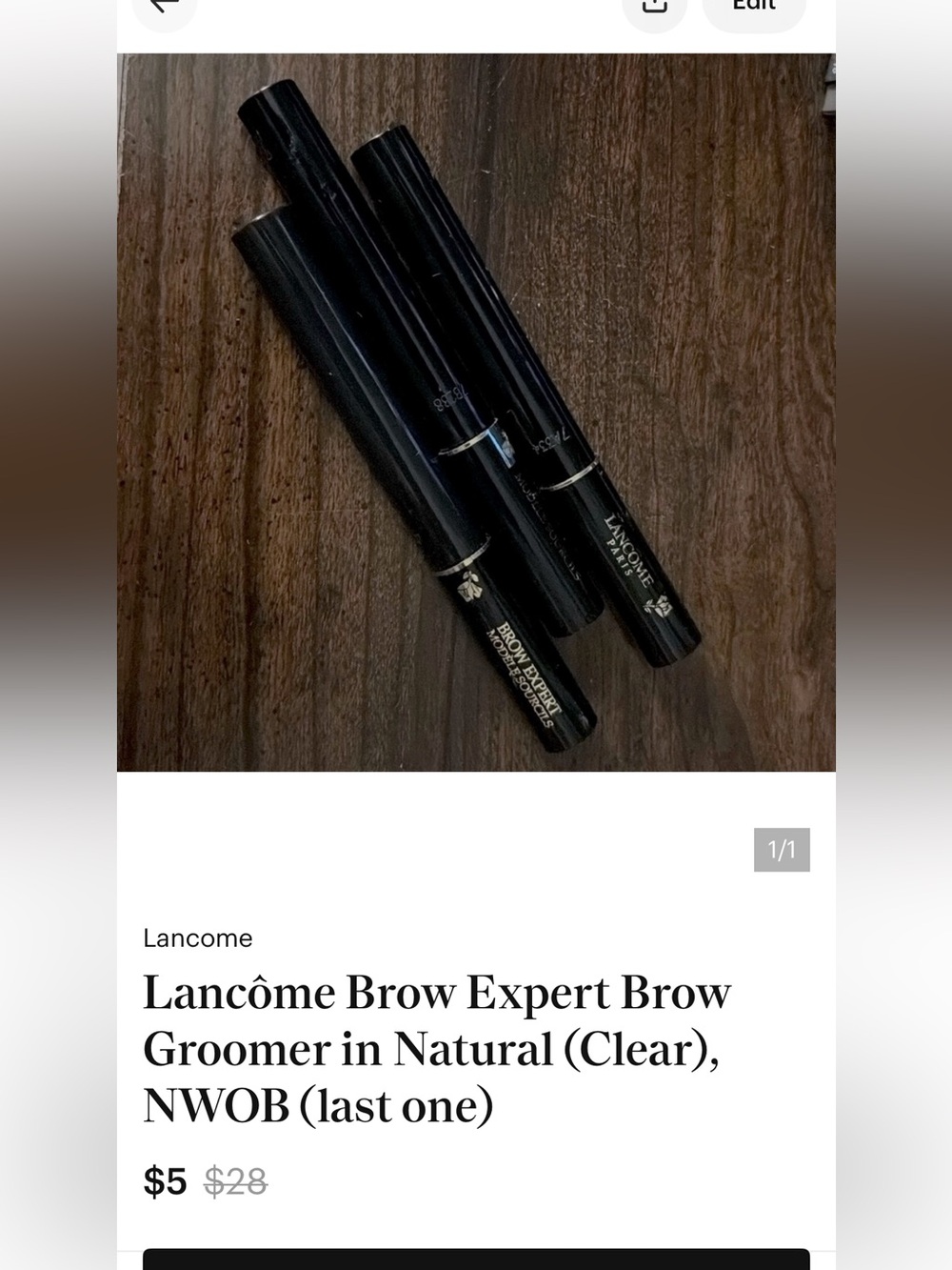 Brow Expert Brow Groomer Gel - Clear special bundle for @beata_marin